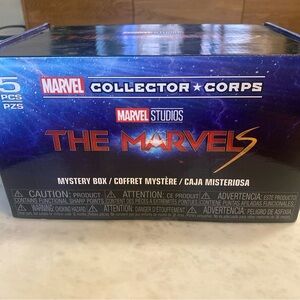 Funko Pop Marvel Collector Corps The Marvels! MYSTERY BOX { NEW SEALED} 5 Pc